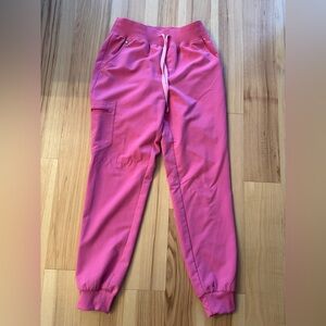 Figs high wasted Zamora jogger F*ing pink